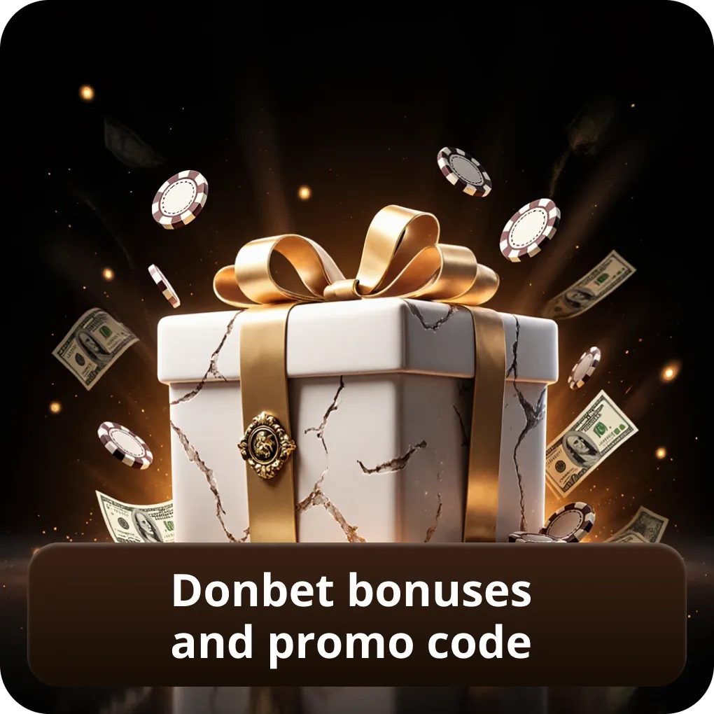 Donbet bonuses and promo code
