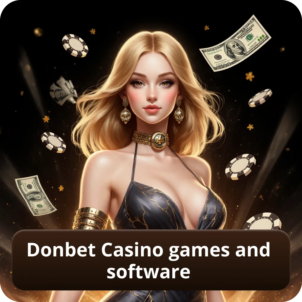 Donbet Casino games and software