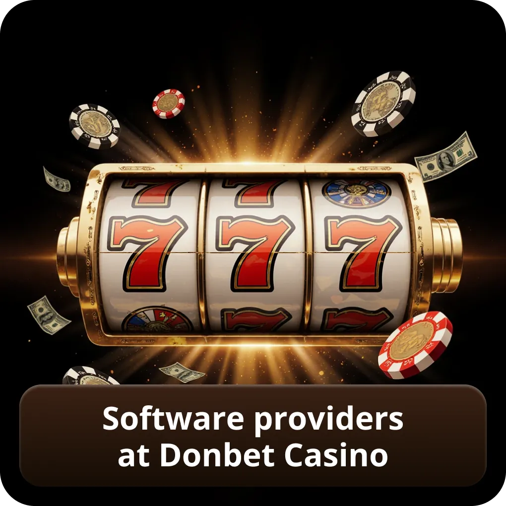 Software providers at Donbet Casino