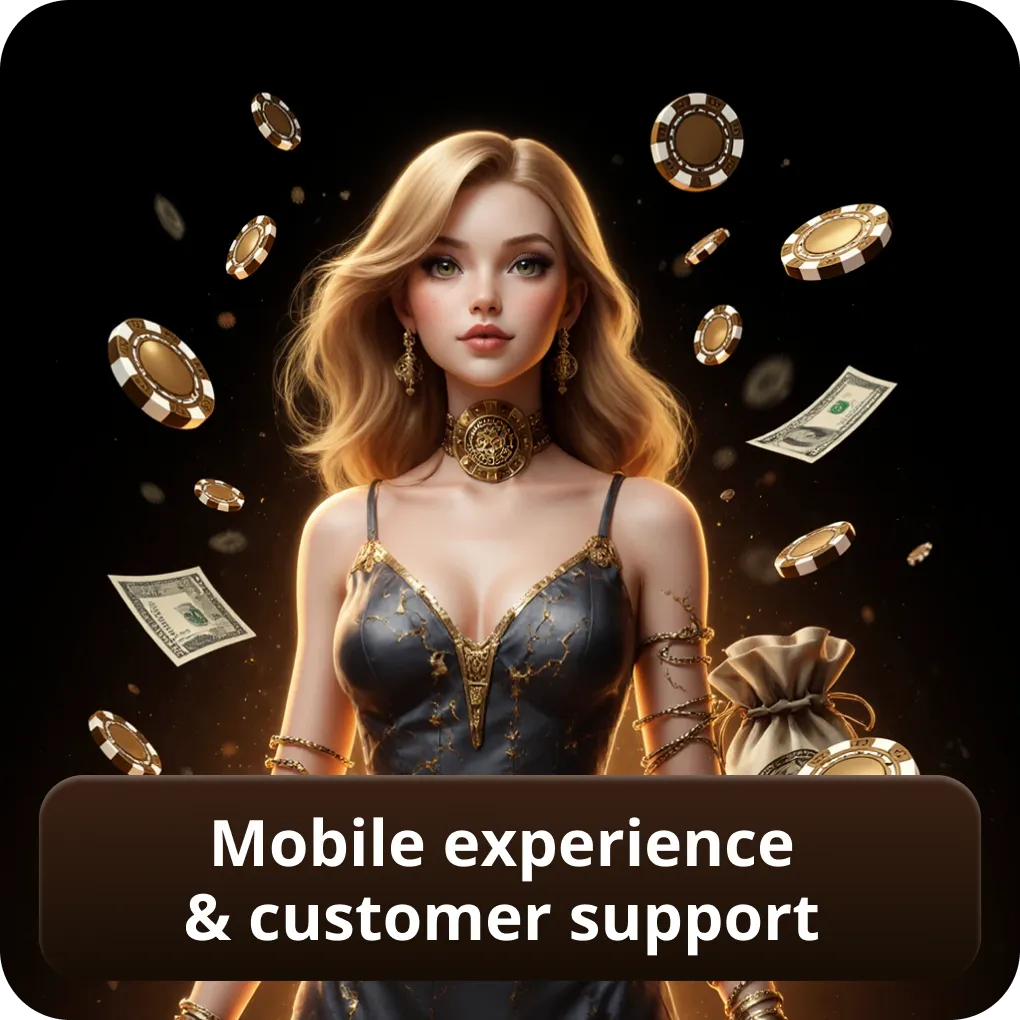 Mobile experience & customer support