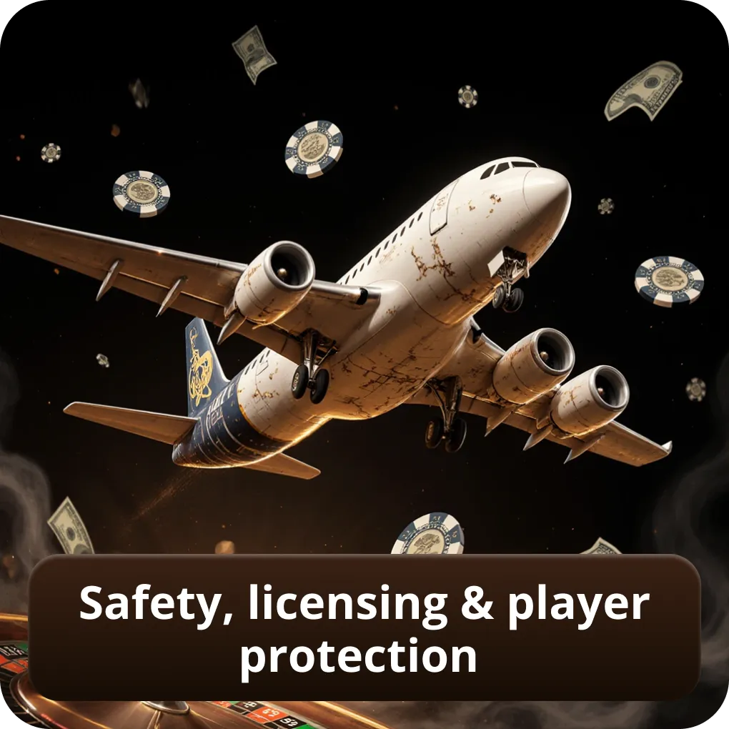Safety, licensing & player protection
