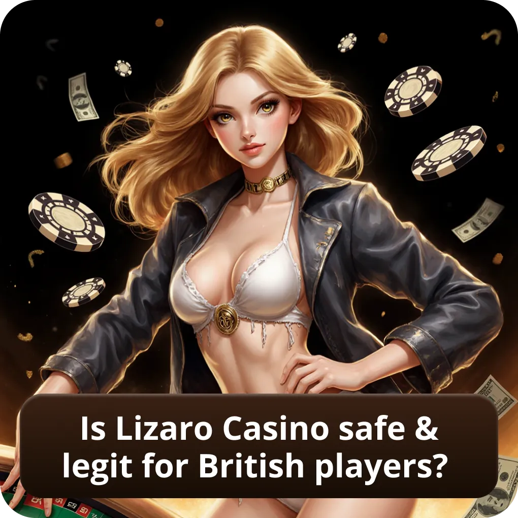 Is Lizaro Casino safe & legit for British players?